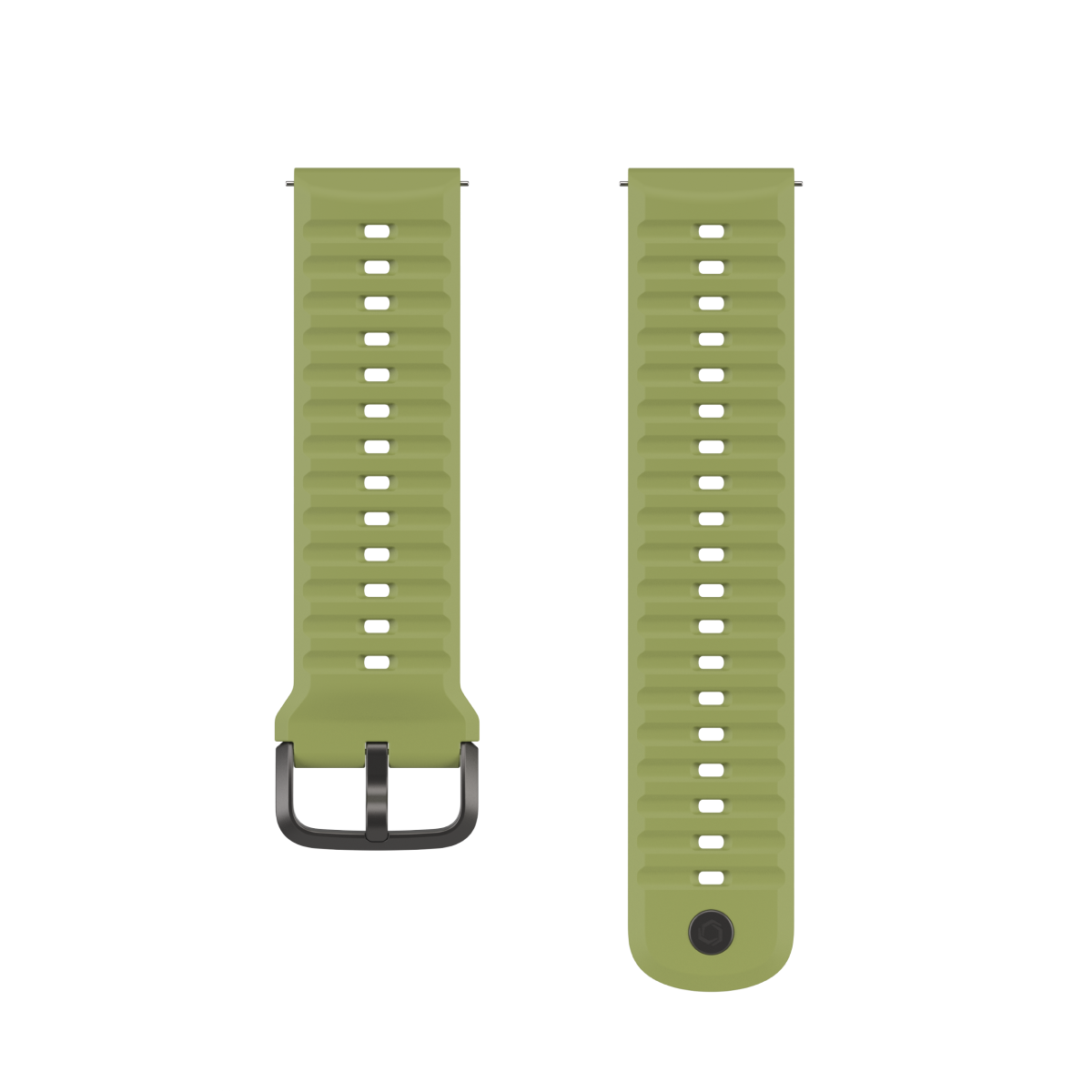 COROS 24mm silicone band - Olive Green